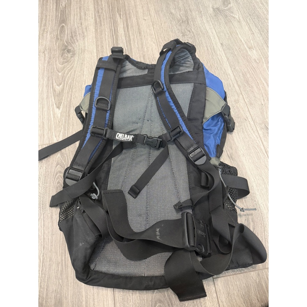 Camelbak Peak Bagger Backpack OS Blue Green Hiking Camping Outdoor Daypack - Picture 2 of 8